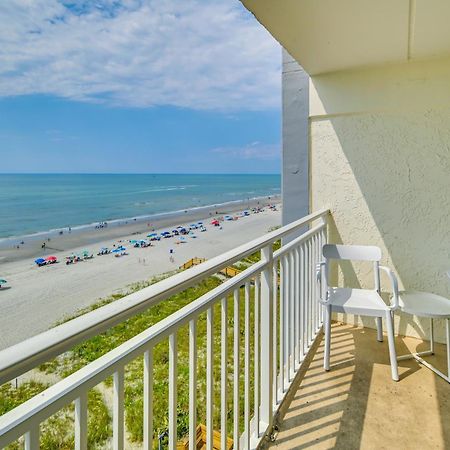 Cozy Coastal Condo With Airy Oceanfront Balcony Myrtle Beach Eksteriør billede