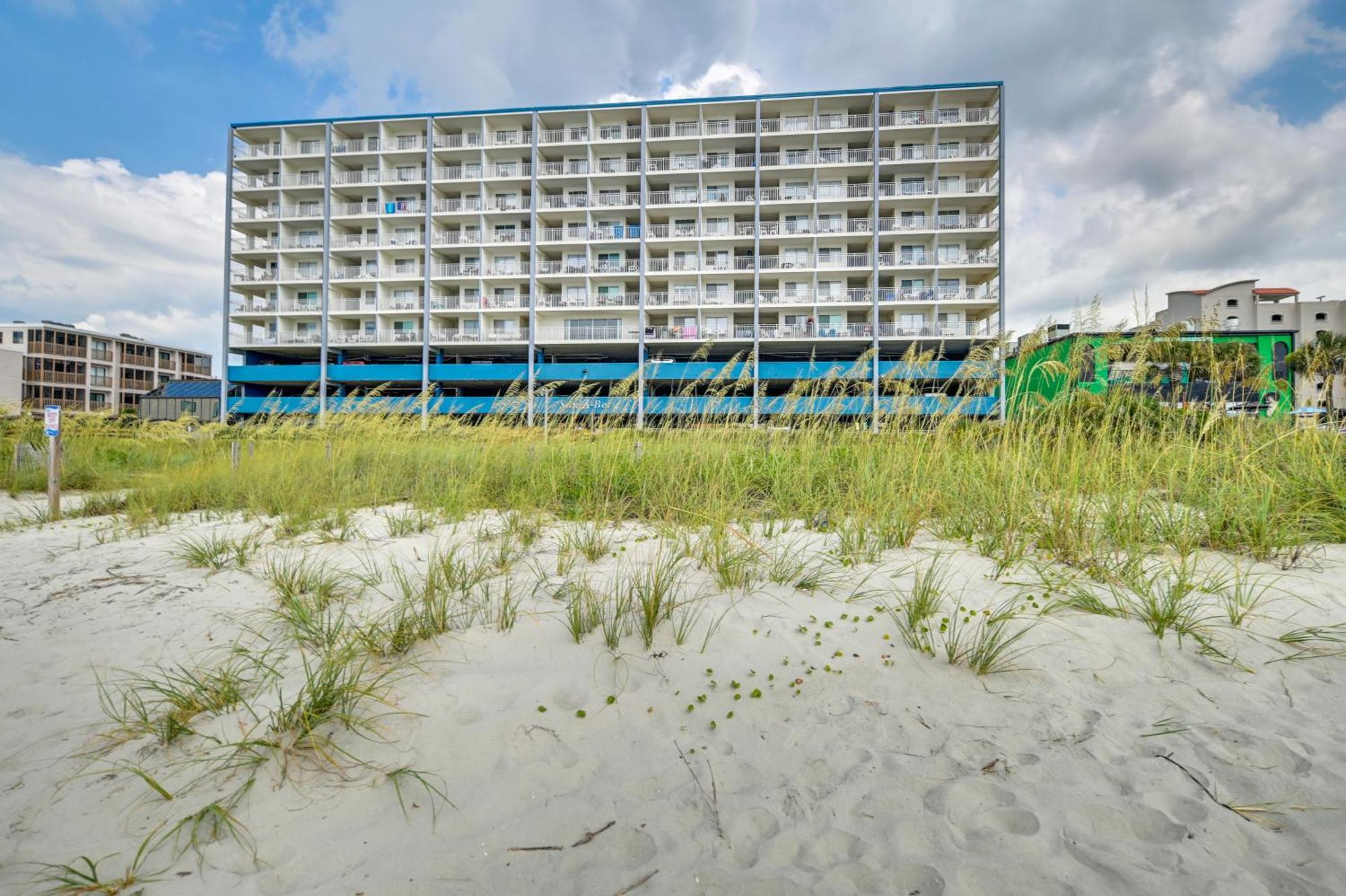 Cozy Coastal Condo With Airy Oceanfront Balcony Myrtle Beach Eksteriør billede