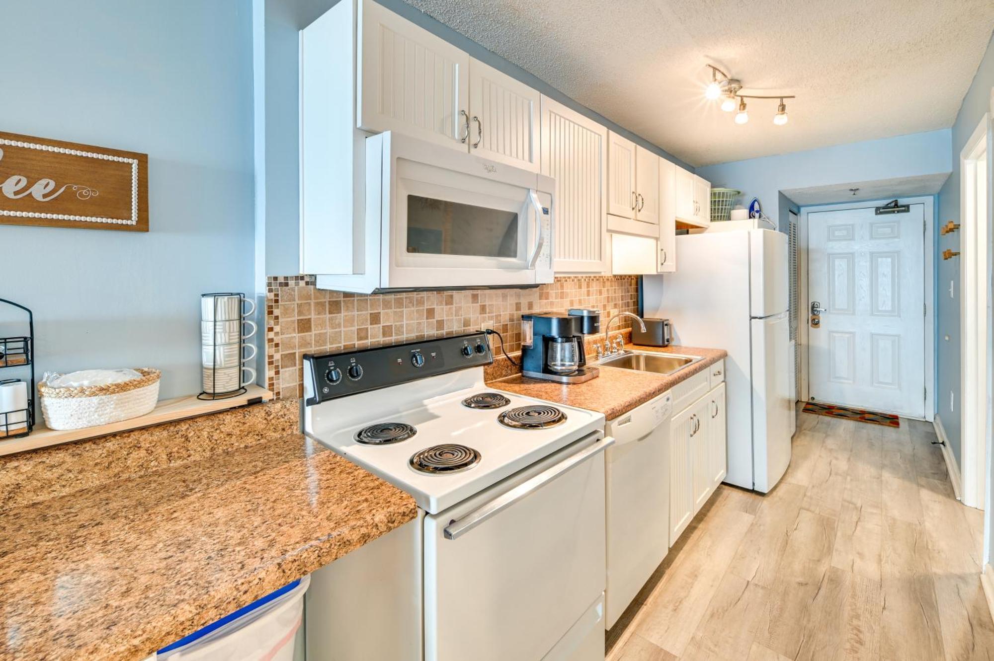 Cozy Coastal Condo With Airy Oceanfront Balcony Myrtle Beach Eksteriør billede